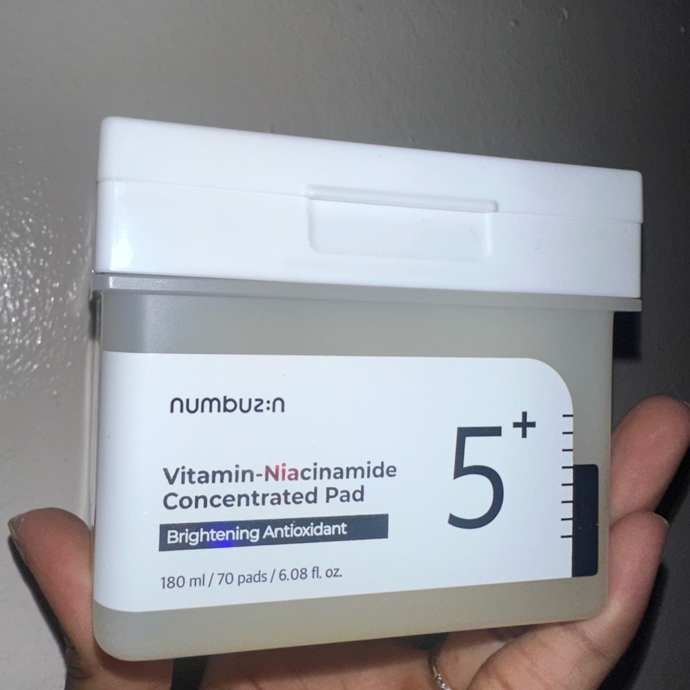 NUMBUZIN - No.5+ Vitamin-Niacinamide Concentrated Pad [70 pads] NEW
